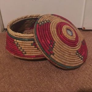 Hand Woven Sea Grass Basket